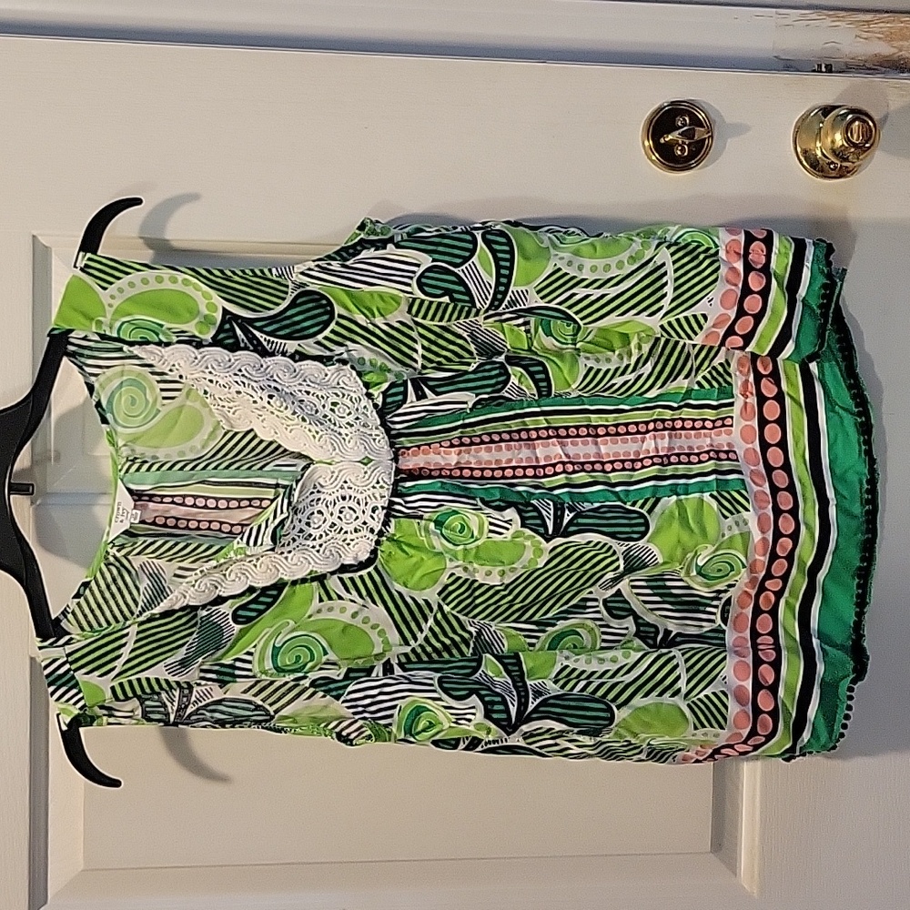 Crown & Ivy summer blouse, 2x